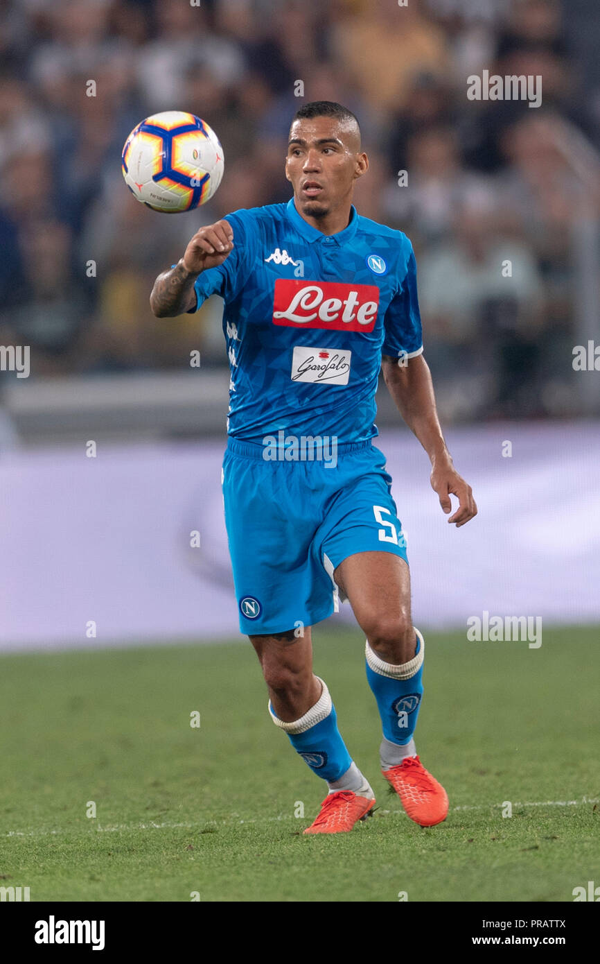 Allan Marques Loureiro (Napoli) during the Italian 