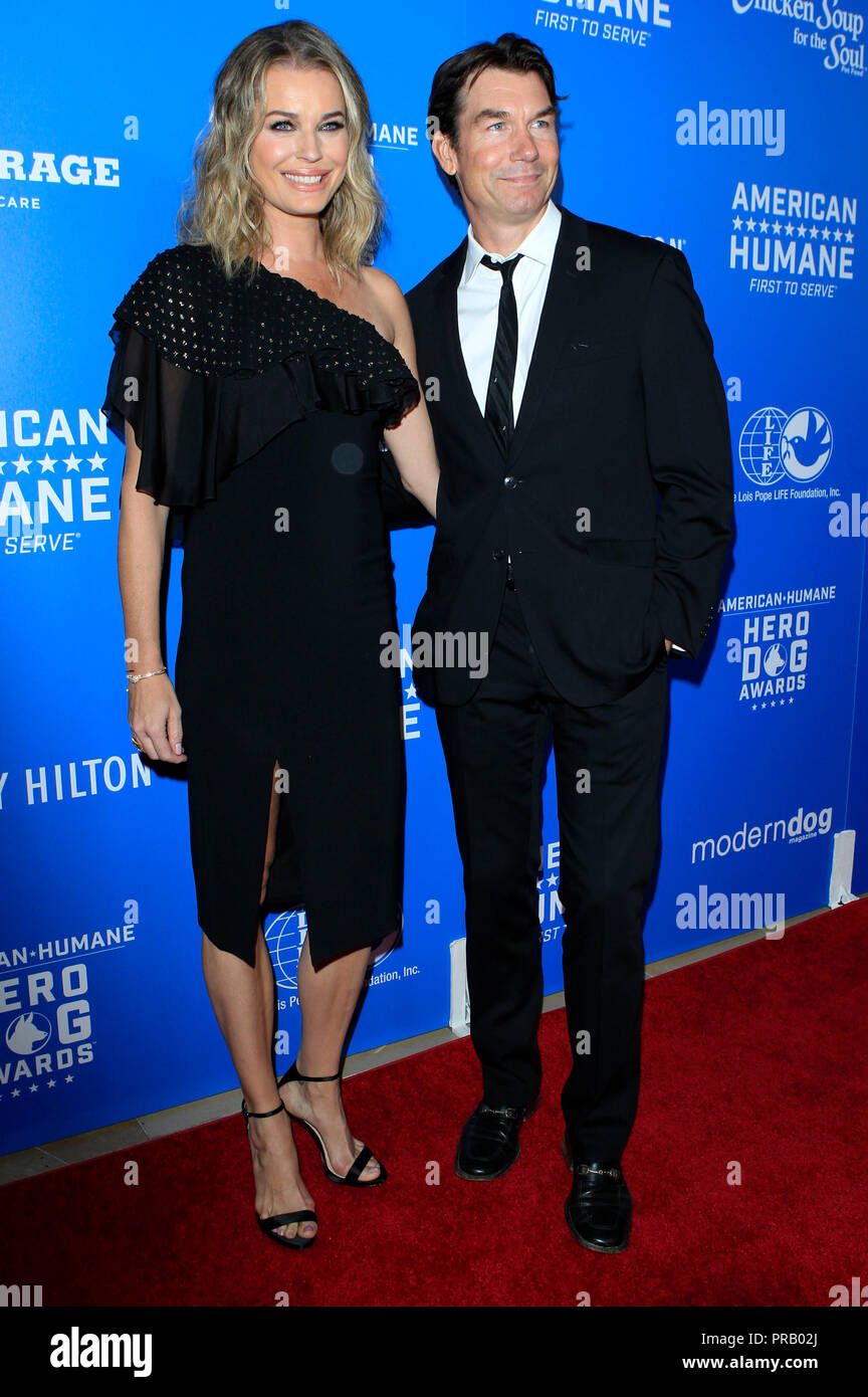 Beverly Hills, USA. 29th Sep, 2018. Rebecca Romijn and Jerry O'Connell