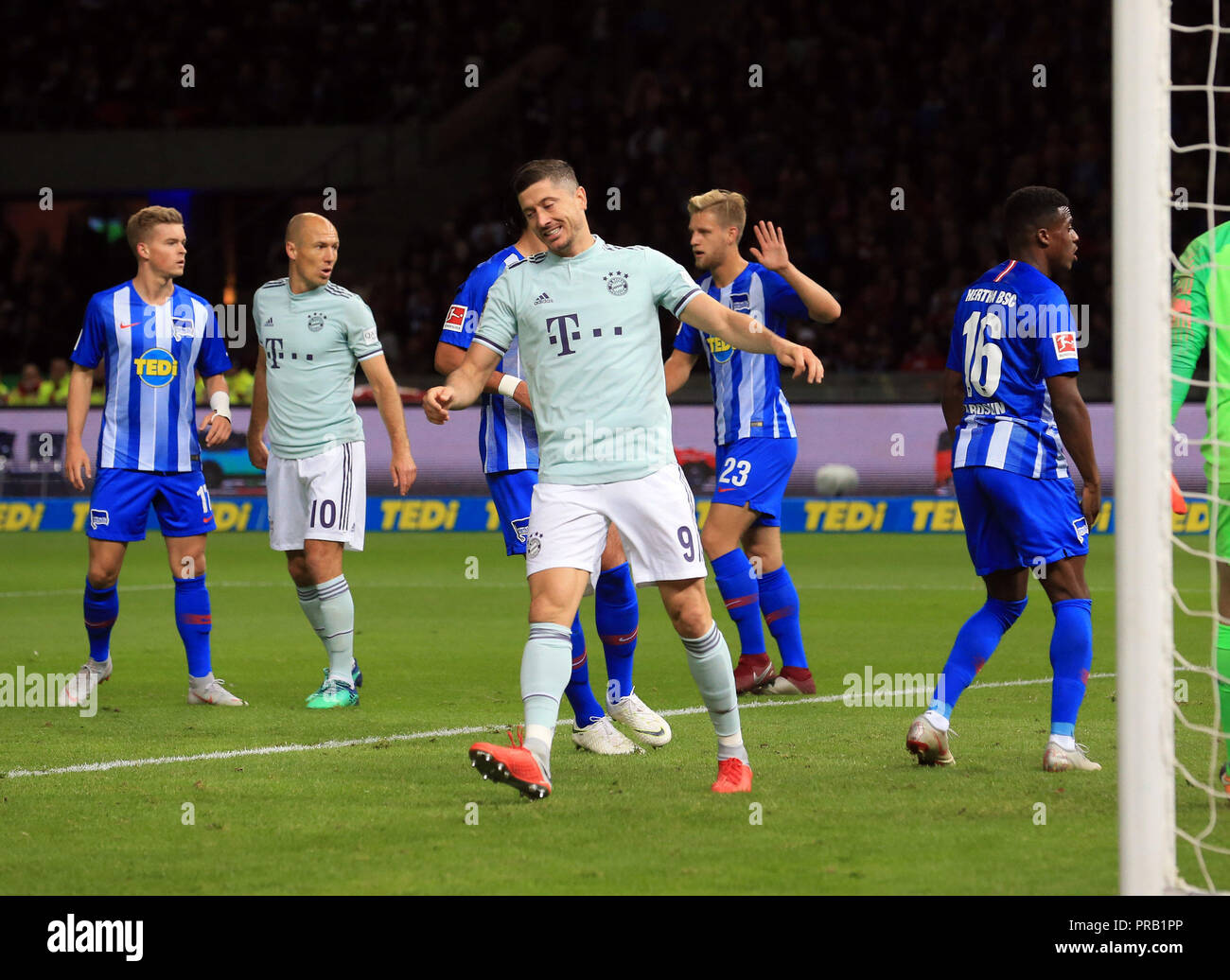 2018 bayern munich vs hertha bsc robben hi-res stock photography and 2018 bayern munich vs hertha bsc robben hi-res stock photography and