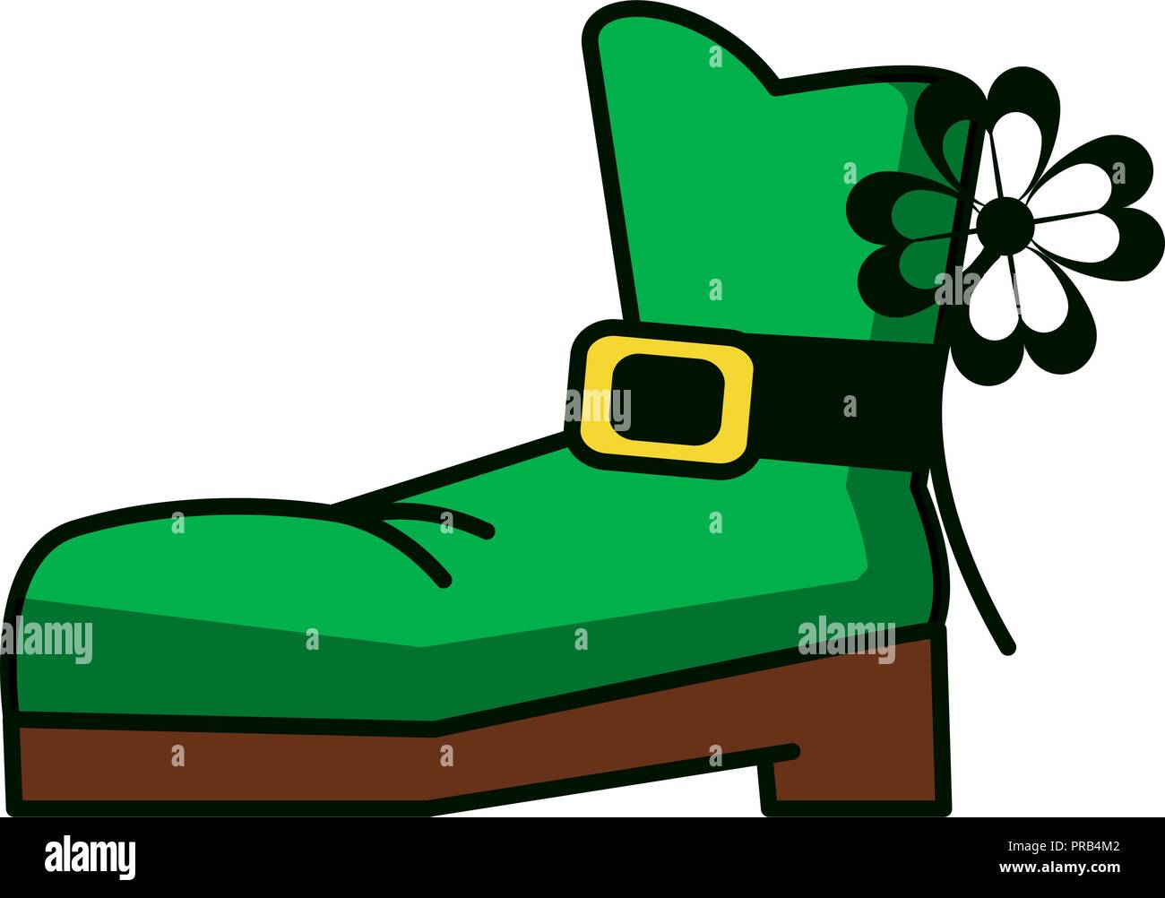 Elf boot isolated Stock Vector Image & Art - Alamy