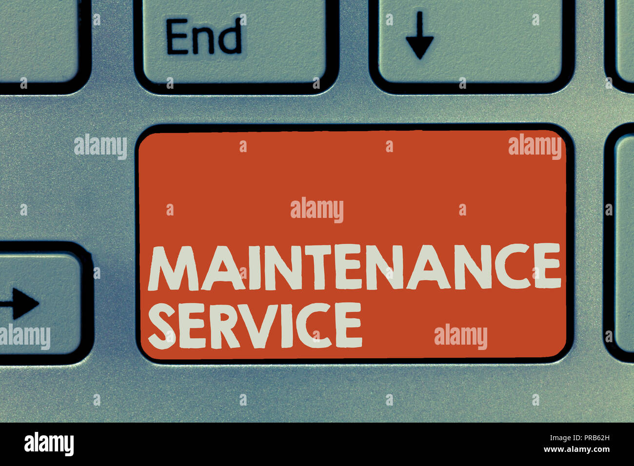 Maintained Good Condition Text sign showing Maintenance Service. Conceptual photo Keep a Product ...