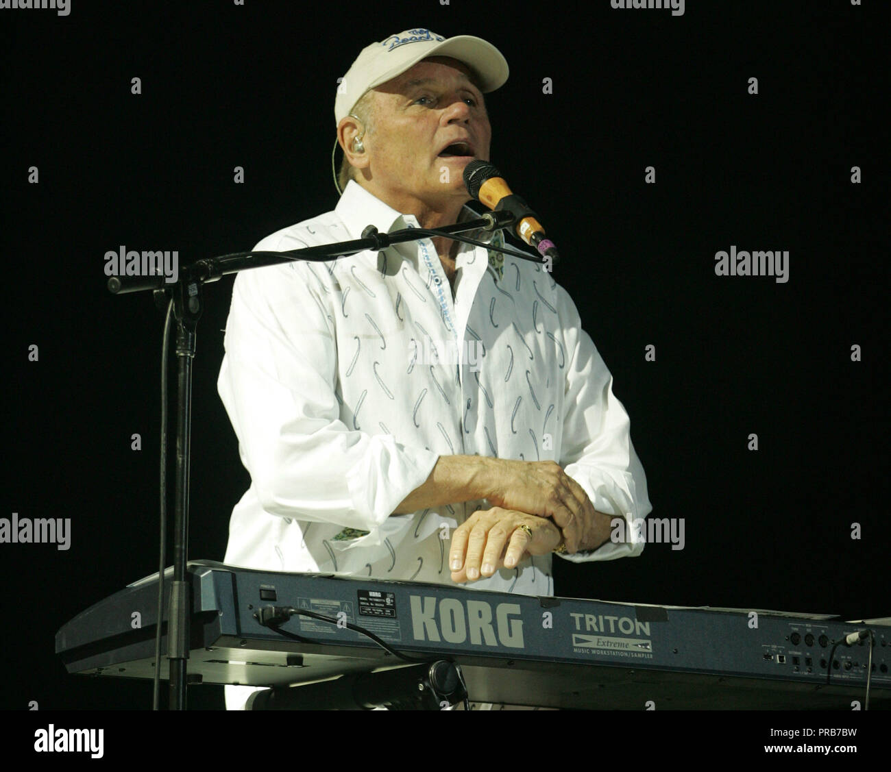 Bruce Johnston with the Beach Boys perfoms in concert on their 50th Anniversary tour in Hollywood, FL on May 4, 2012. Stock Photo