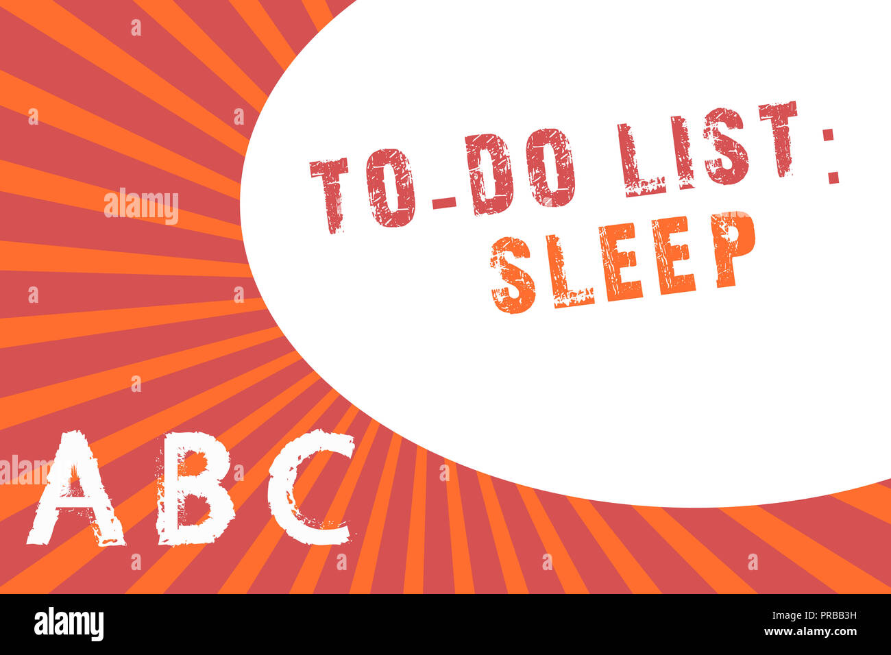 text sign showing to do list sleep conceptual photo things to be