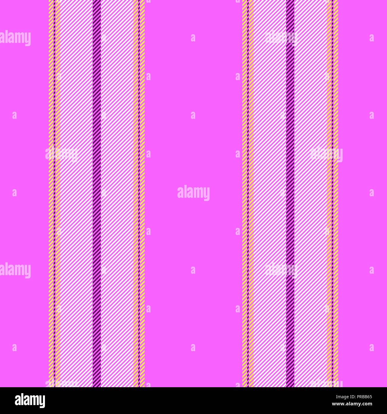 Pink princess color striped seamless pattern. Vector illustration. Stock Vector