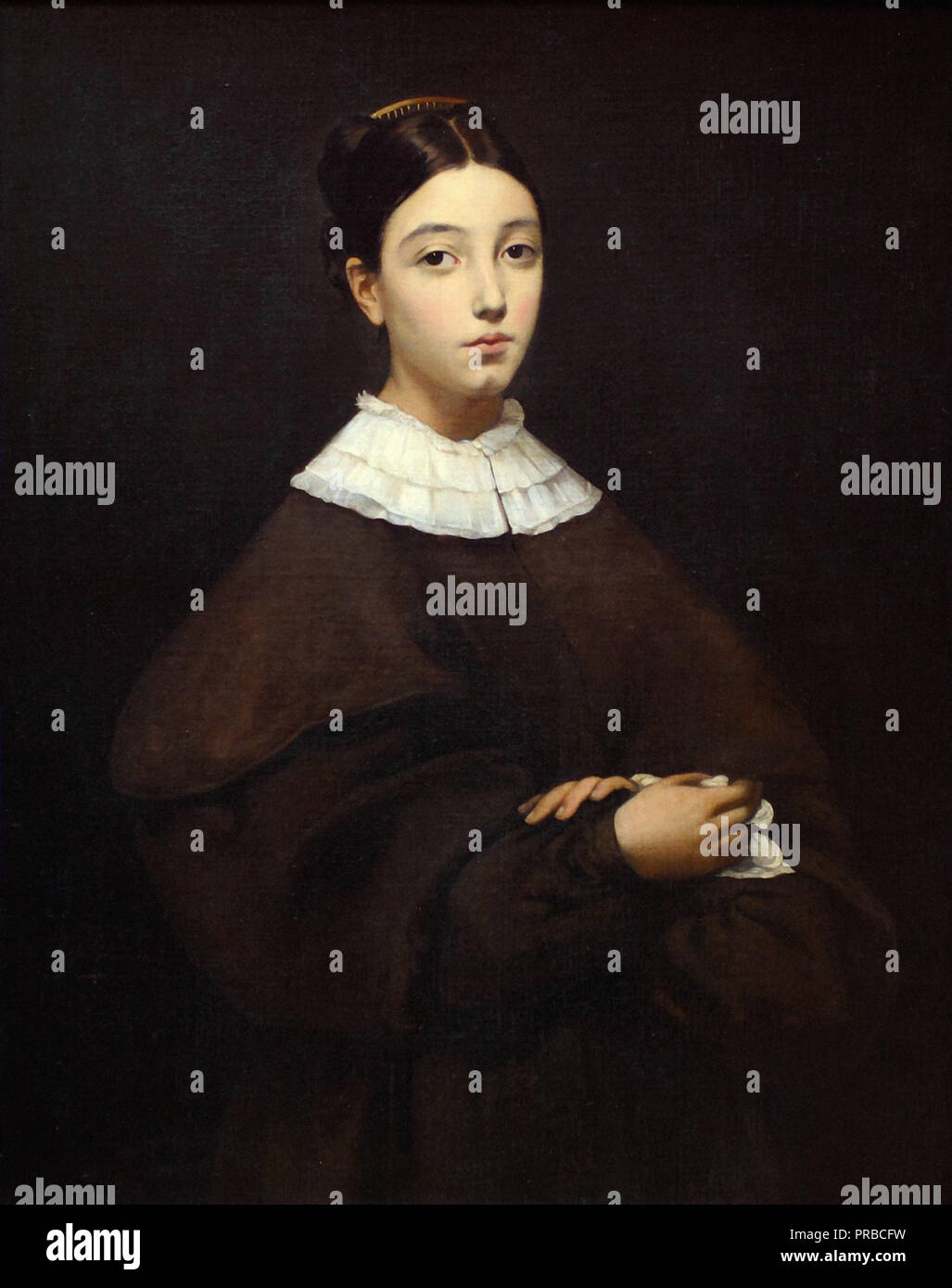 Chasseriau Theodore Aline Chassériau Stock Photo Alamy