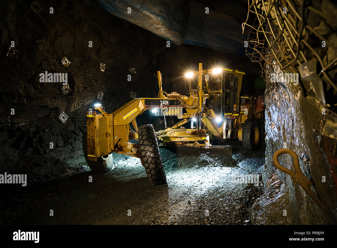 Underground mining equipment hires stock photography and images Alamy