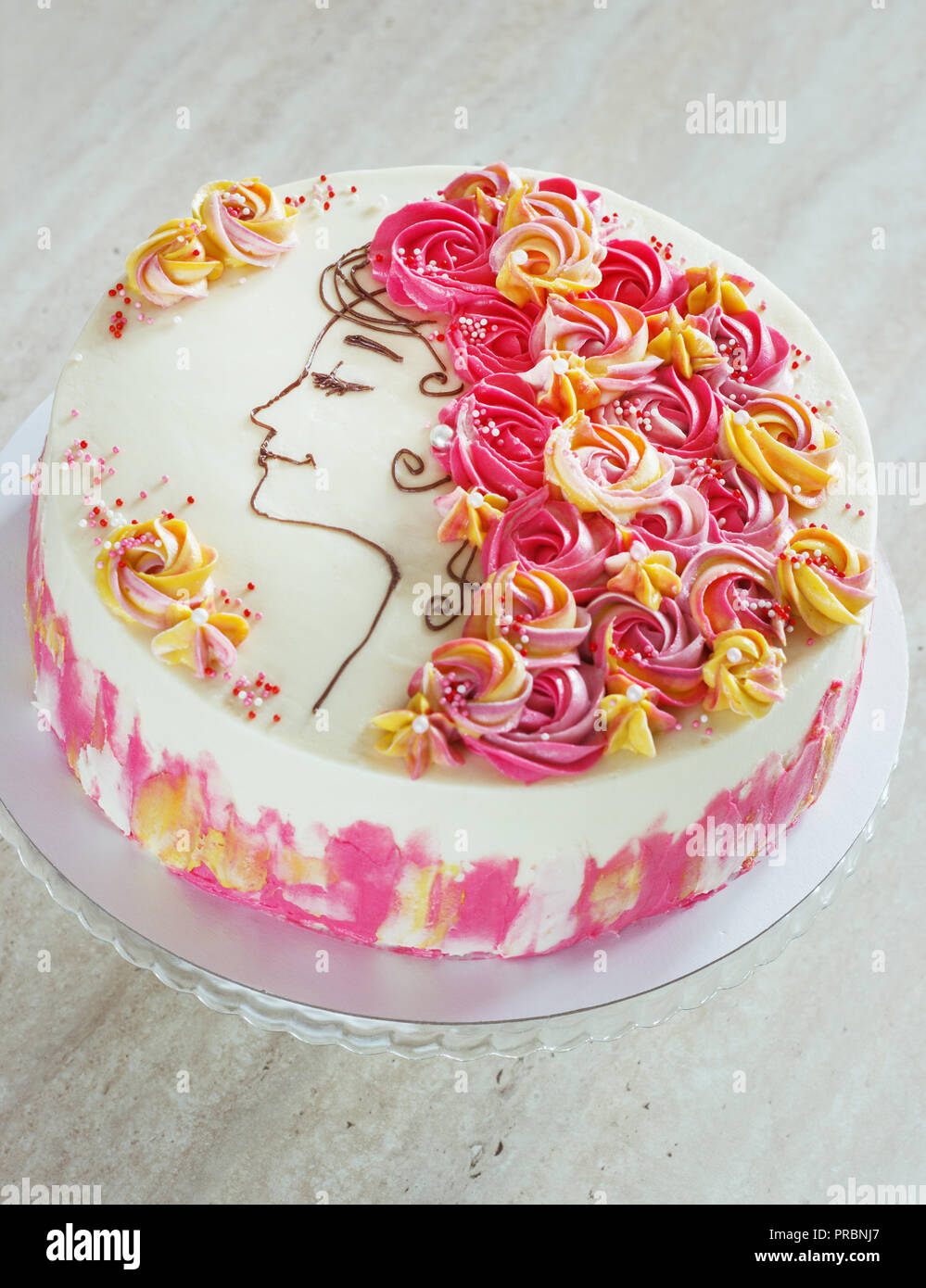 Featured image of post The Best 23 Cumpleaños Tortas De Mujer En Crema