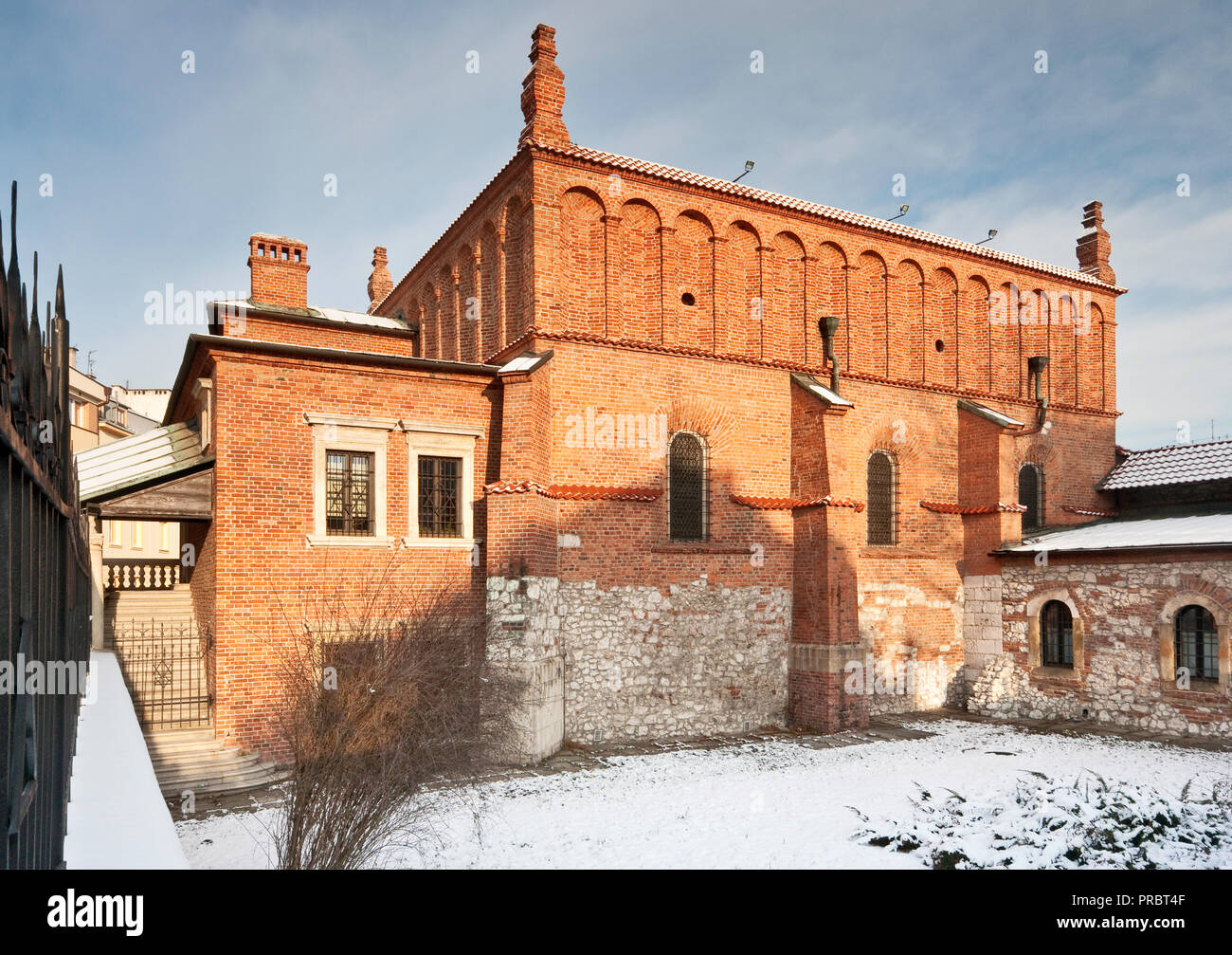 Old Synagogue, Jewish Quarter at Kazimierz district, Krakow, Poland Stock Photo