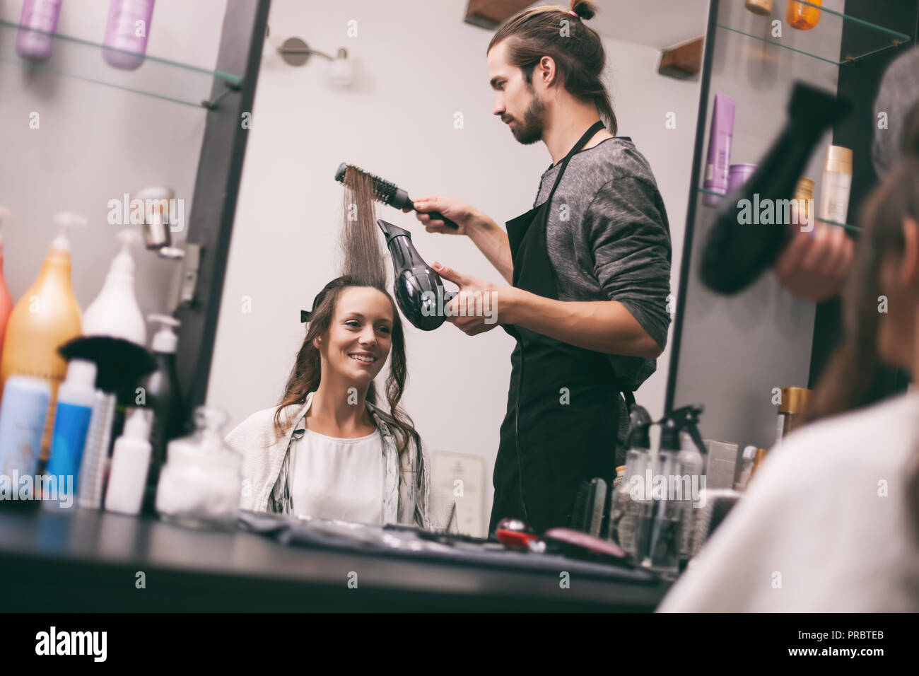 New Hairstyle Stock Photos New Hairstyle Stock Images Alamy