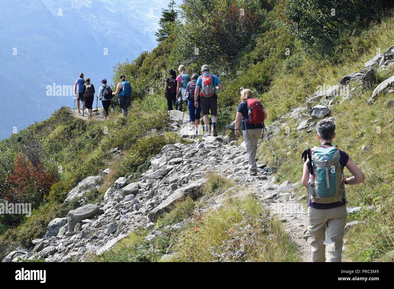 Backpacking french alps hires stock photography and images Alamy