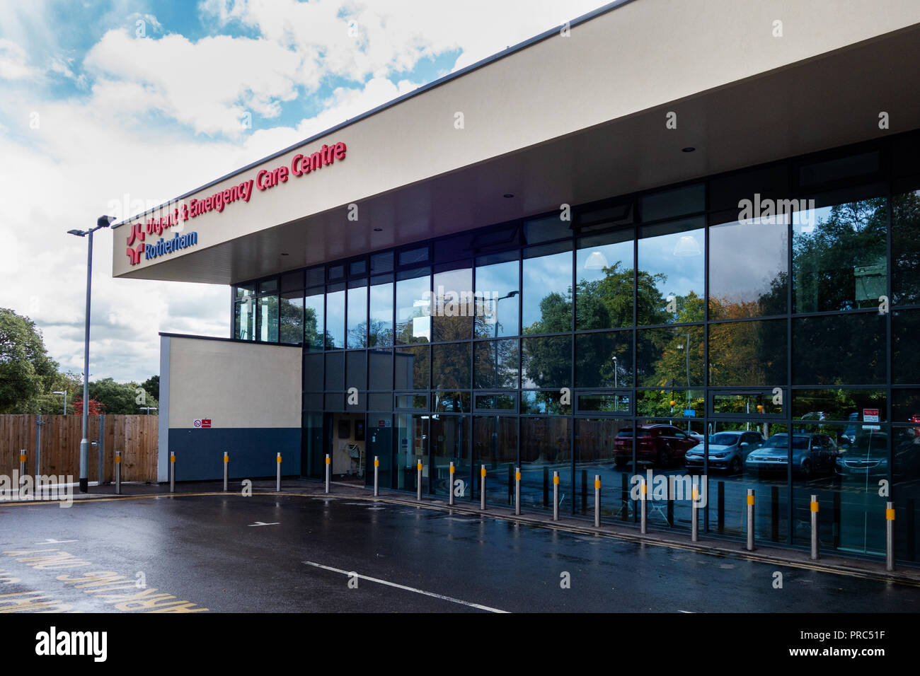 Urgent and Emergency Care Centre at Rotherham Hospital Stock Photo Alamy