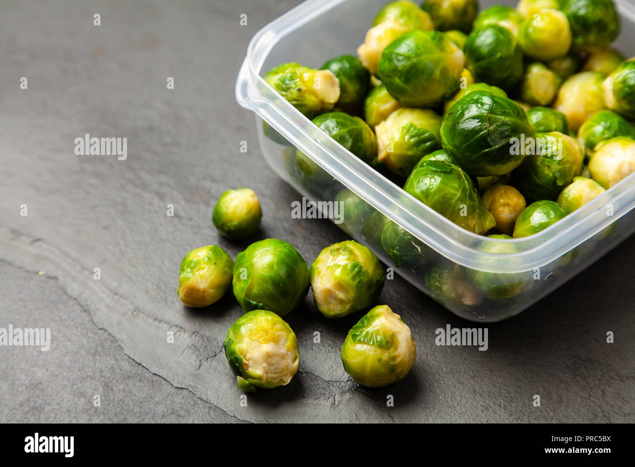 Fresh brussles sprouts Stock Photo
