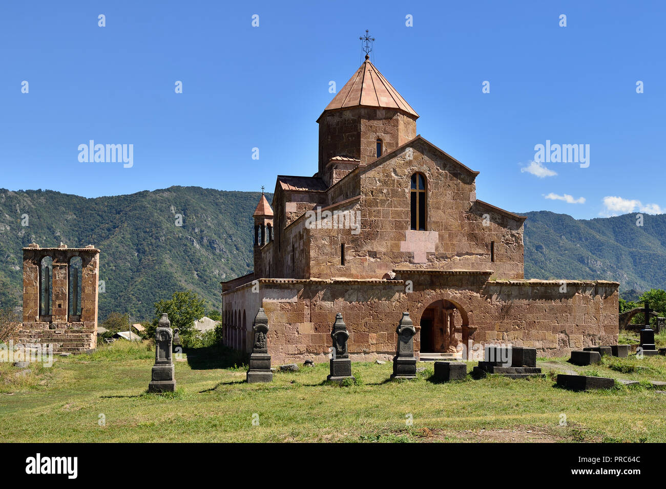 Armenia, Odzun Church in Armenia near Alawerdi, 6th century Stock Photo