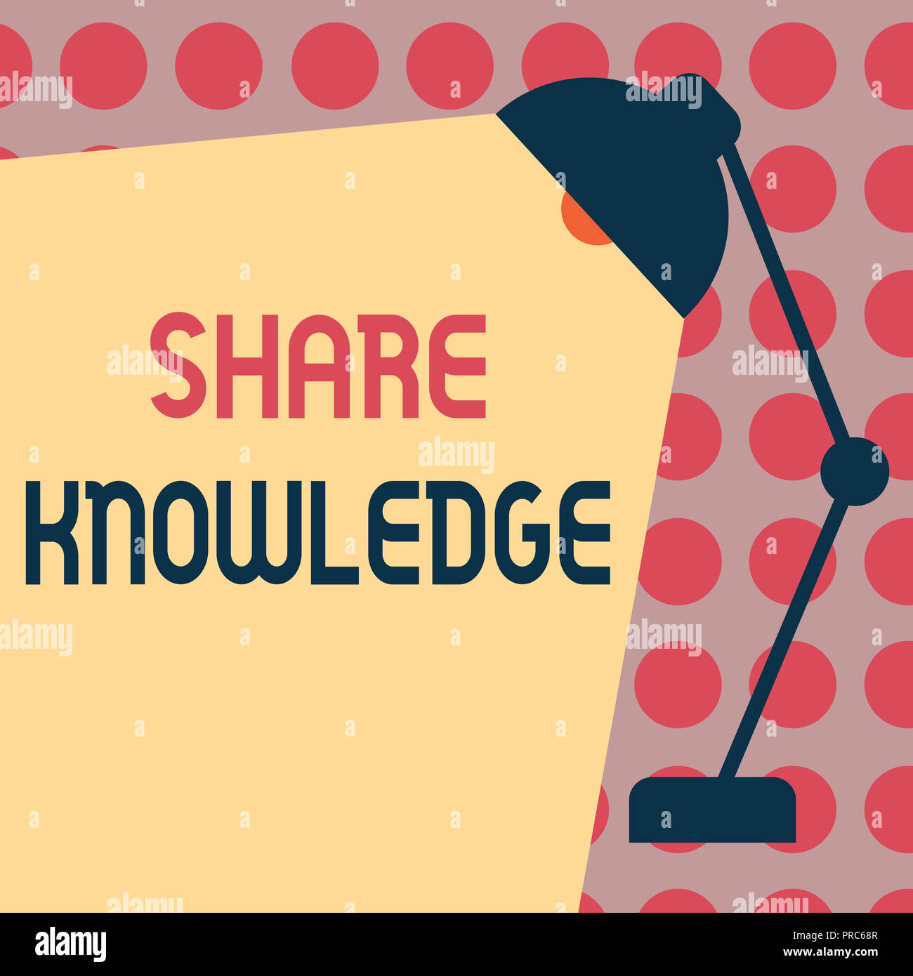 Conceptual hand writing showing Share Knowledge. Business photo text ...