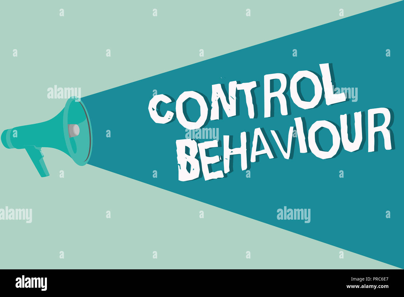 Handwriting text writing Control Behaviour. Concept meaning Exercise of ...
