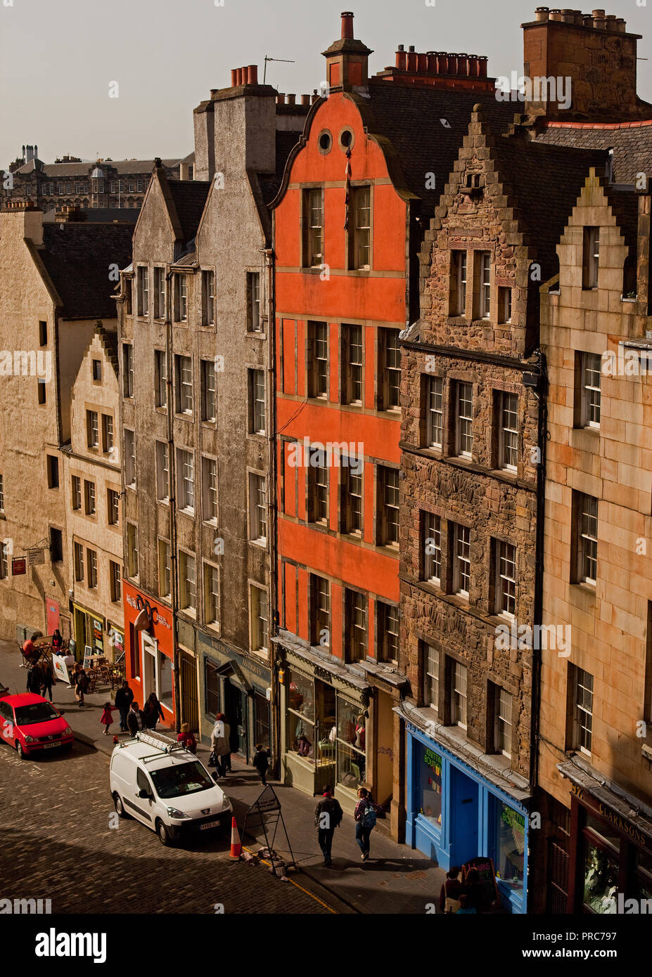 Victoria Street, Edinburgh, Scotland Stock Photo Alamy