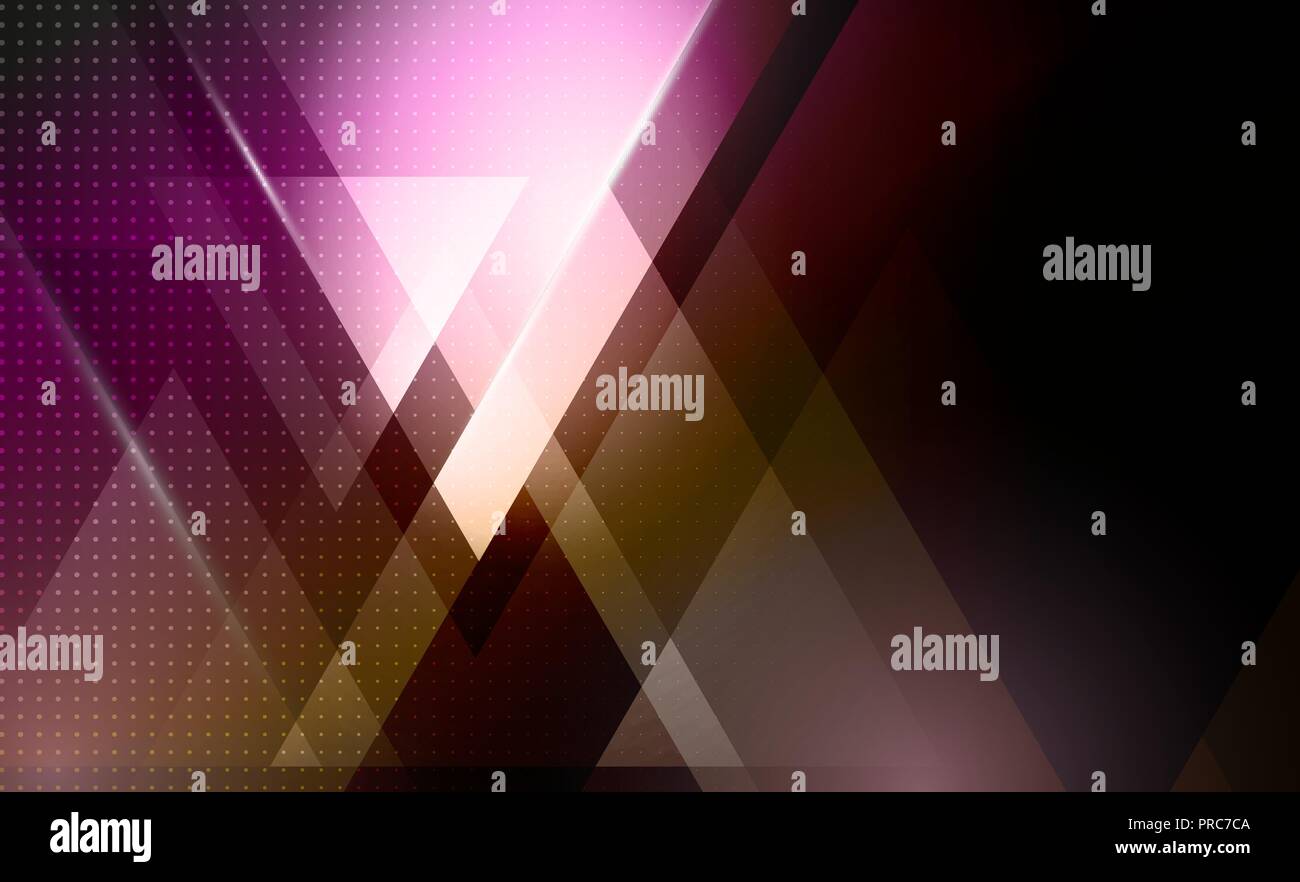 Vector abstract geometric background with triangle shape Stock Vector ...