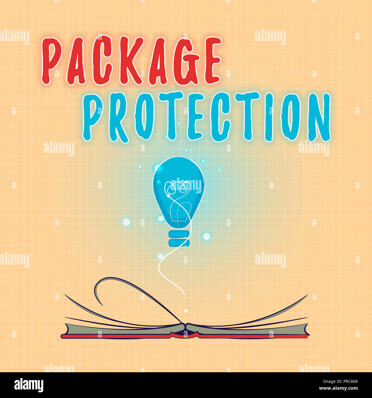Text sign showing Package Protection. Conceptual photo Wrapping and