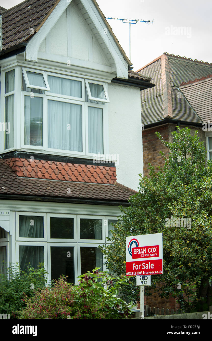 For sale and to let signs for Estate agent Brian Cox in Harrow London