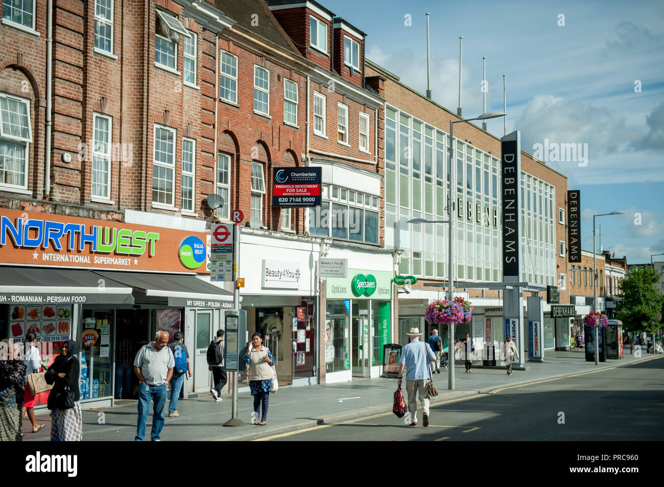 Harrow shopping hires stock photography and images Alamy
