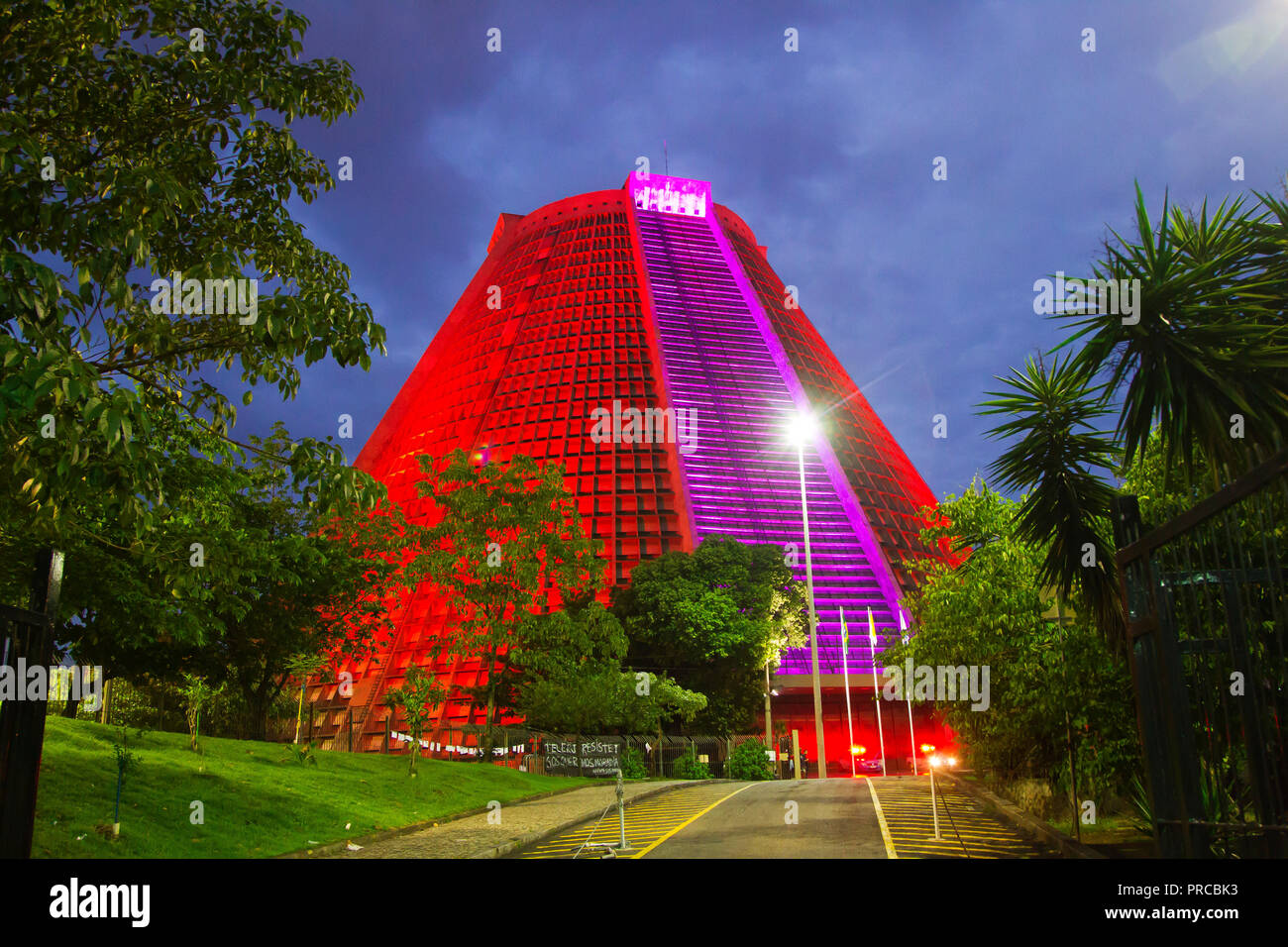 Catedral Metropolitana de São Sebastião, Rio de Janeiro, Brazil Stock Photo  - Alamy