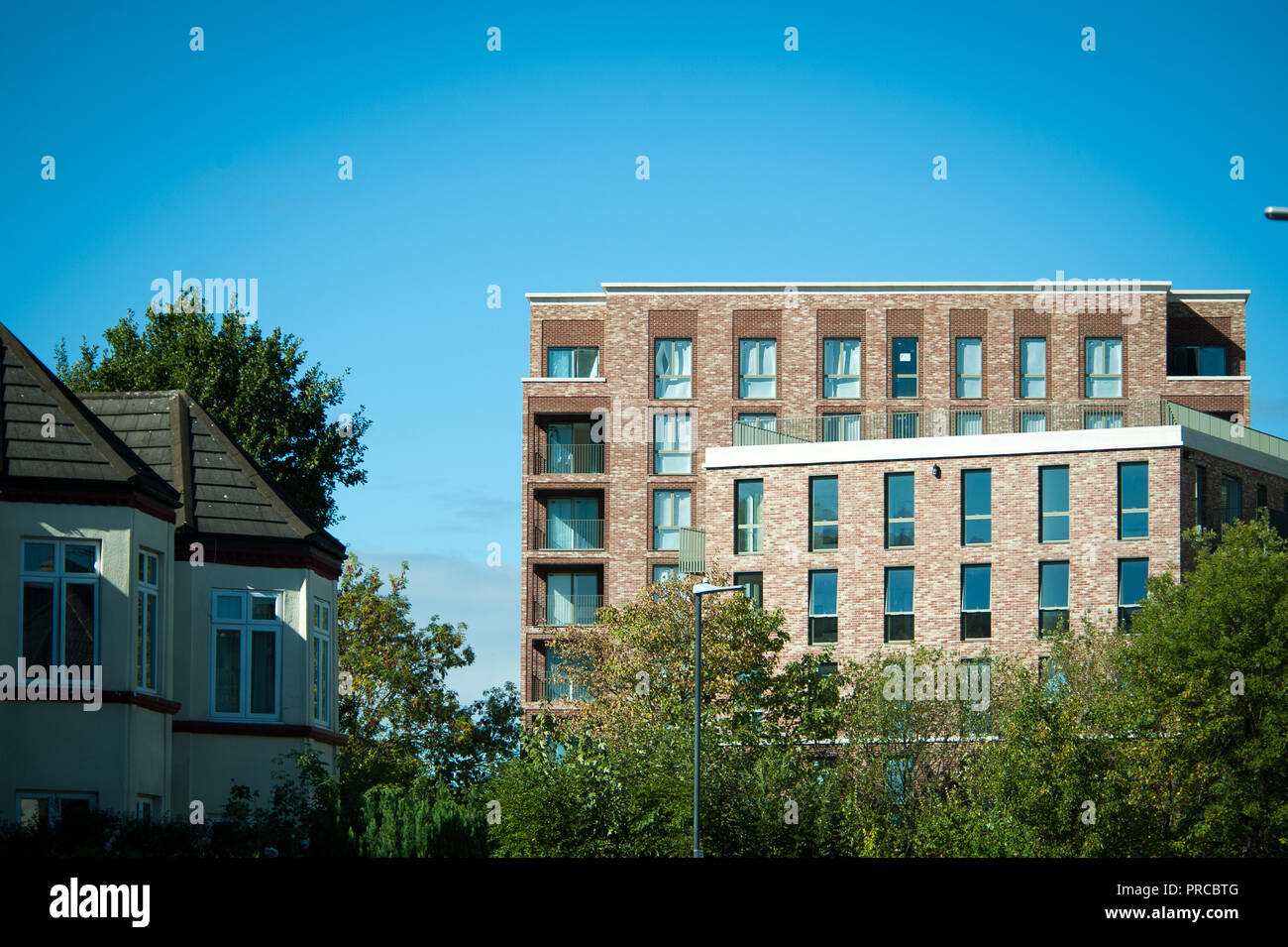 The borough of Harrow in North West London Stock Photo