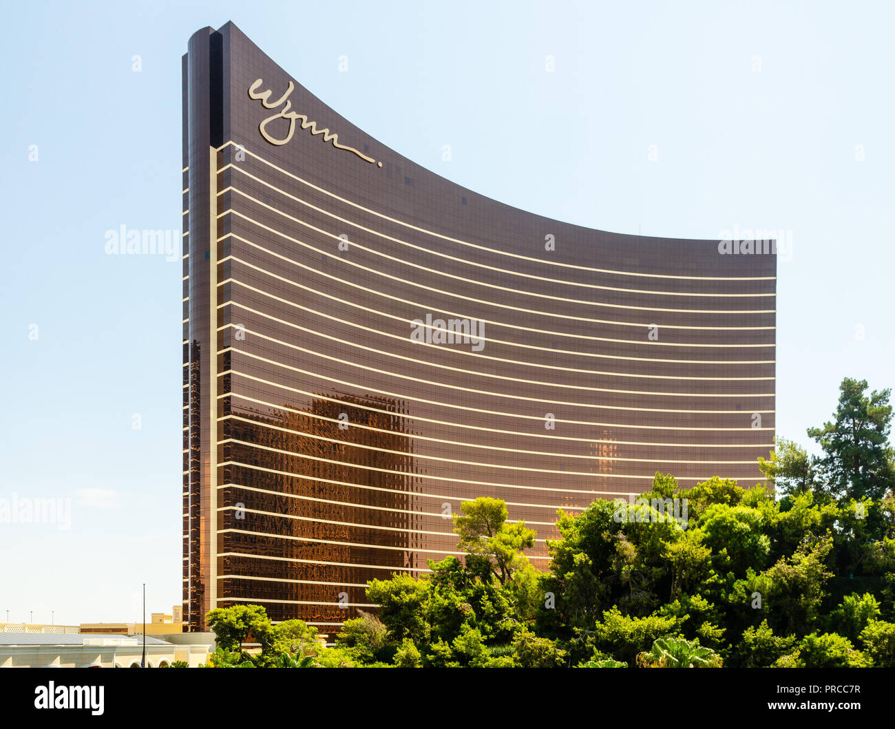 Wynn Las Vegas, 5 star hotel on Las Vegas Boulevard Stock Photo
