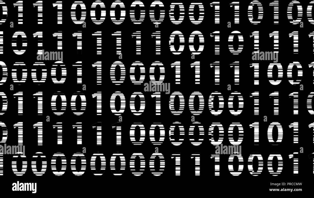 Binary Numbers Black and White Stock Photos & Images - Alamy