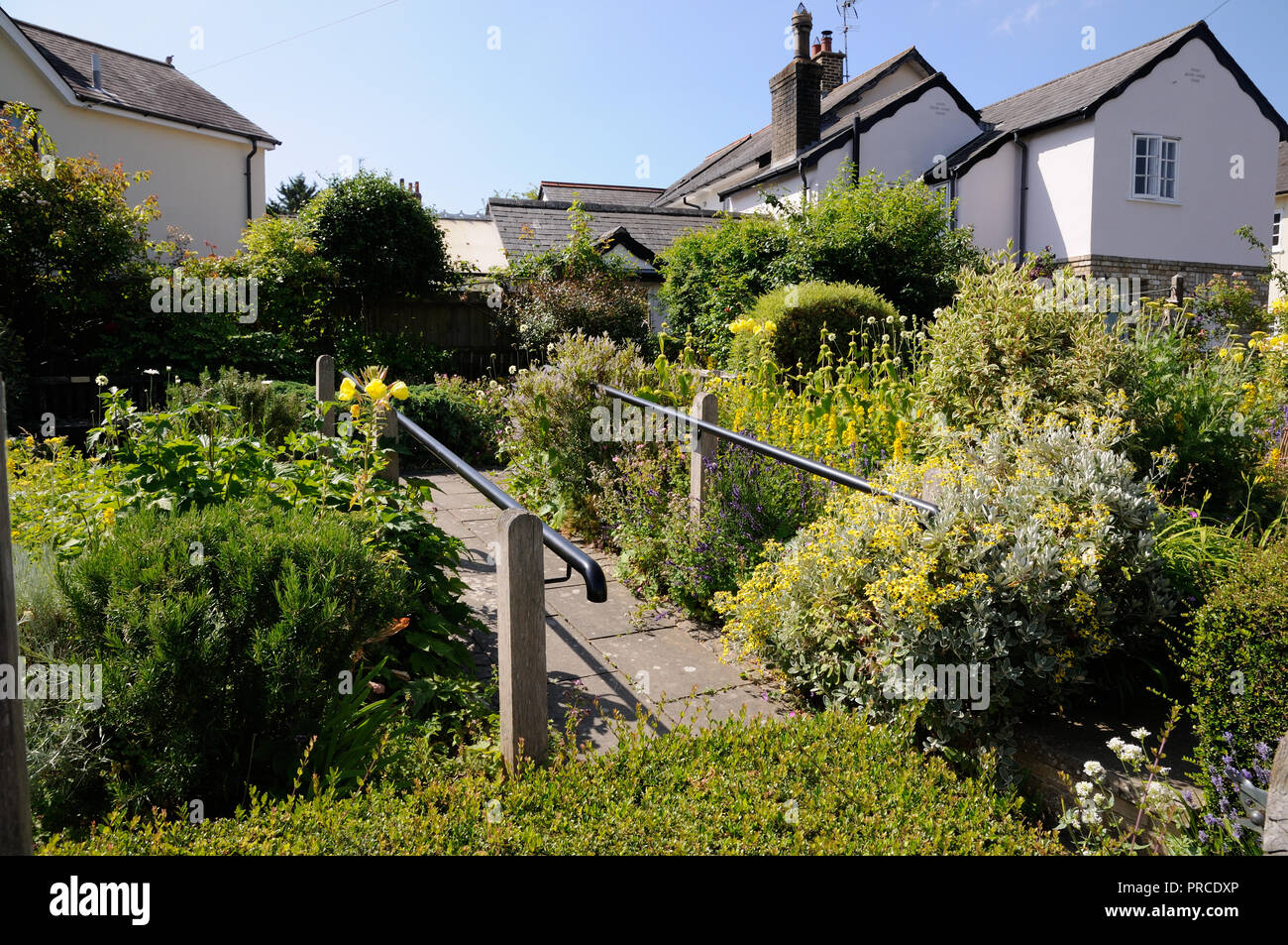 Ashwell Cottage Garden, Ashwell, Hertfordshire. John Betjeman called