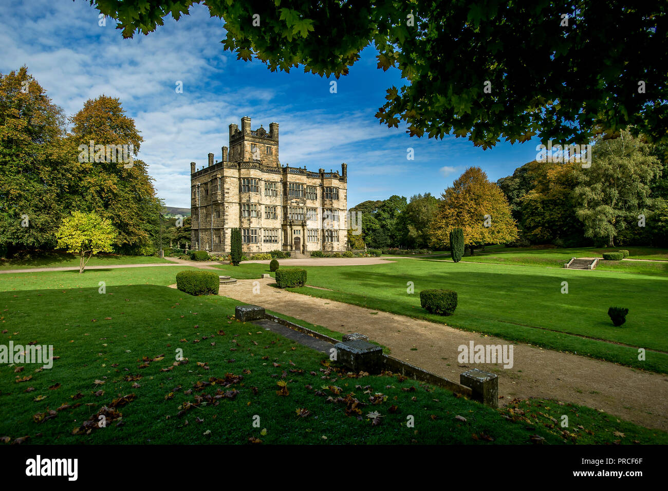 Gawthorpe Hall, a National Trust property in Burnley, Lancashire