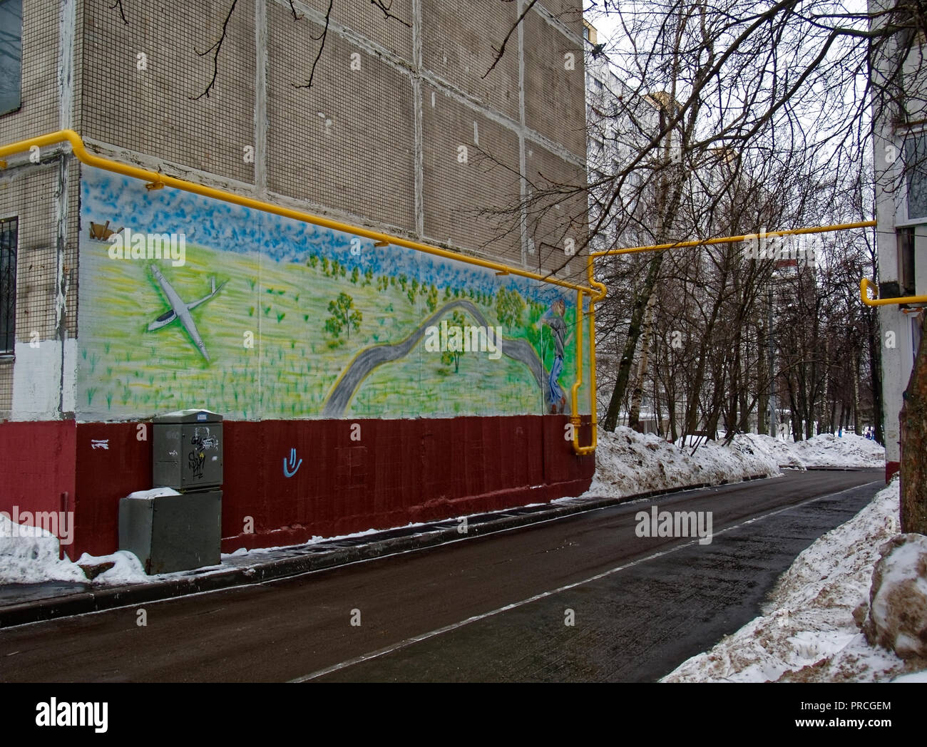 Russian winter painting hi-res stock photography and images - Alamy