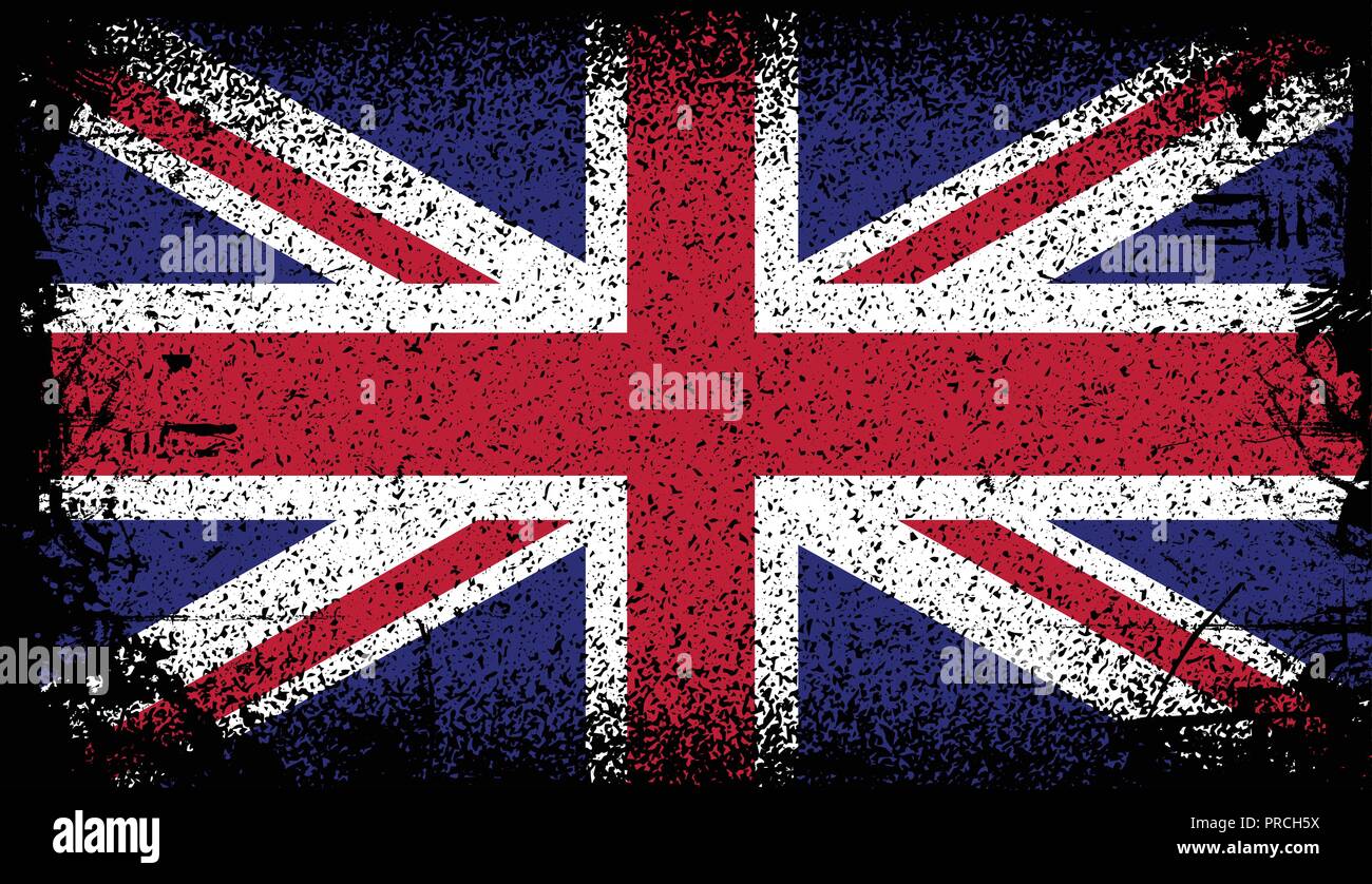 united kingdom Grunge flag. vector Background Illustration Stock Vector ...