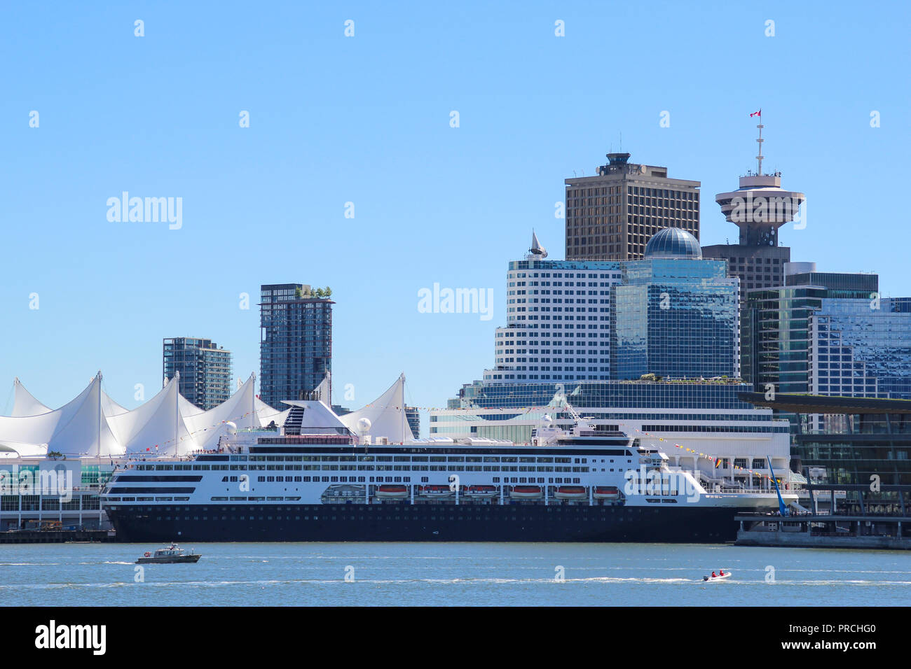 skyline and landmark of Vancouver, Canada Stock Photo - Alamy