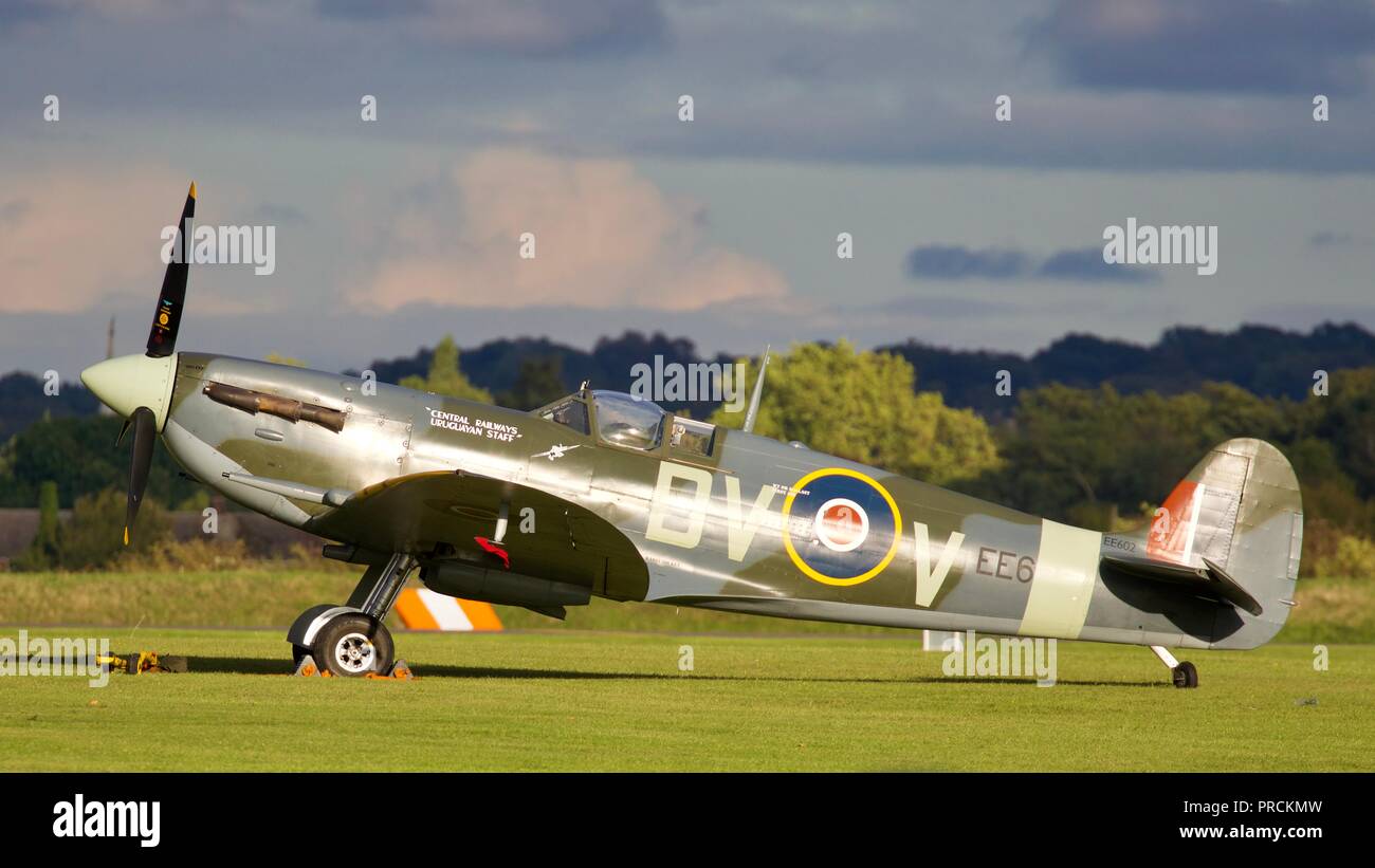 Spitfire Undercarriage Stock Photos & Spitfire Undercarriage Stock