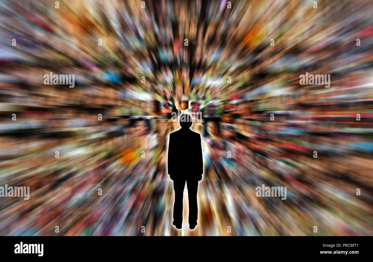 social media concept Stock Photo