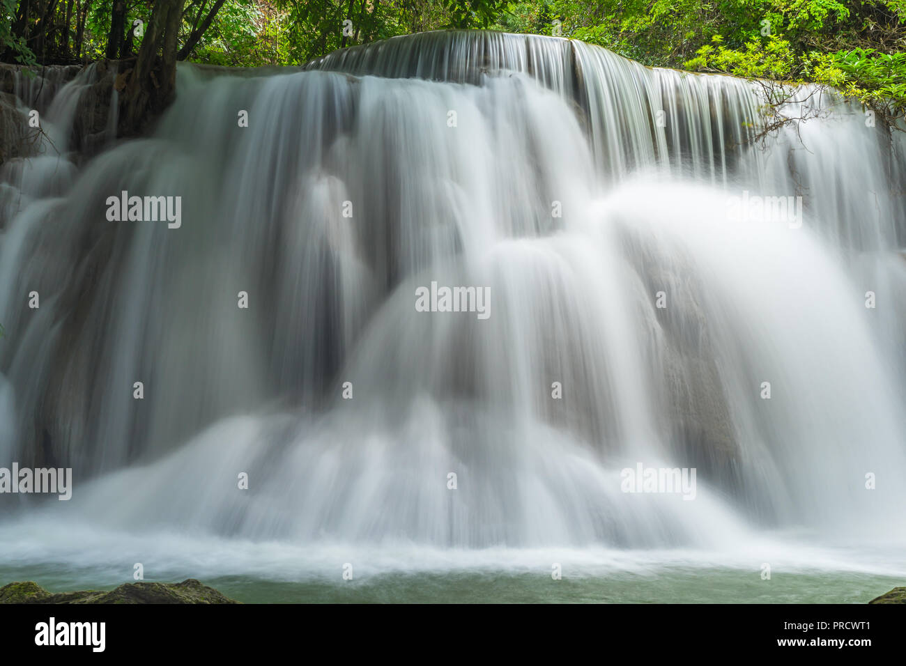 Dreamy waterfall. Stock Photo