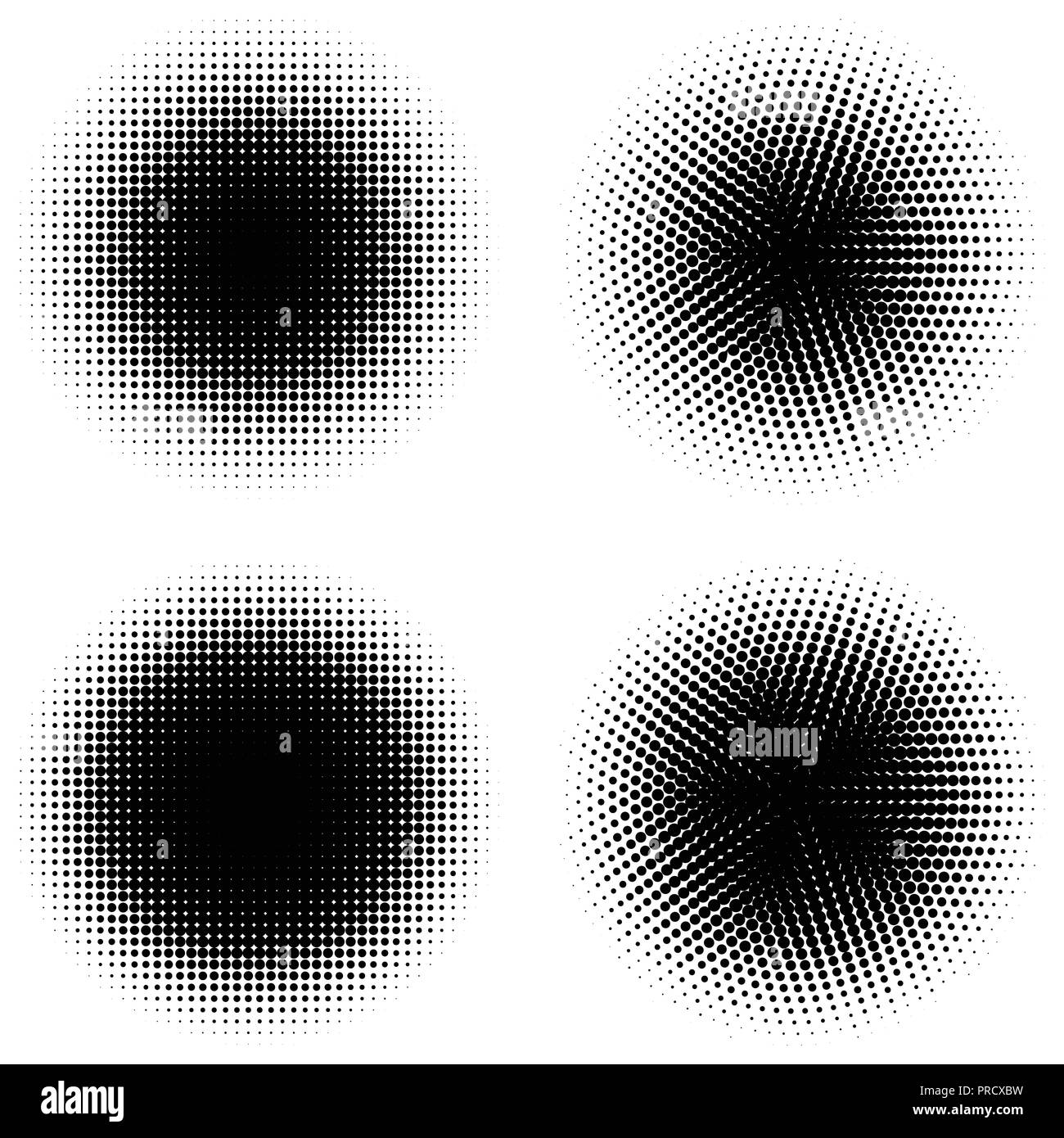 Vector retro style dotwork background. Abstract dotted stippling engraving texture Stock Vector