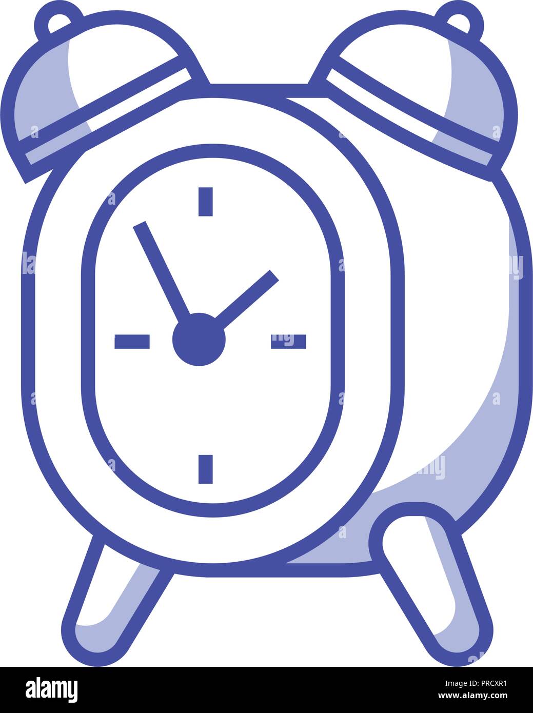 Vintage Twin Bell Alarm Clock Icon Stock Vector Image & Art Alamy