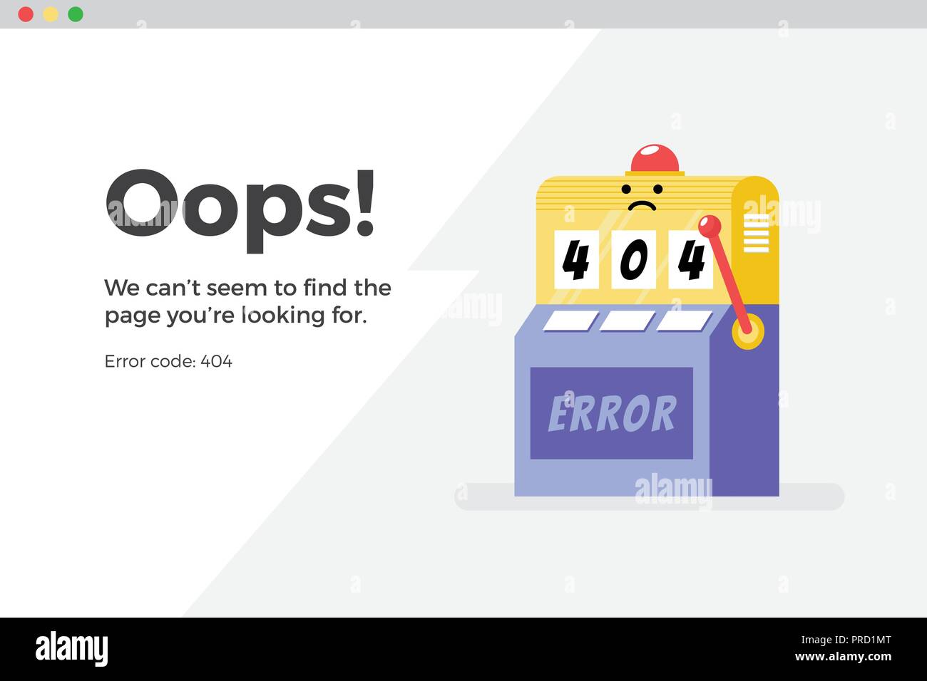Error 404 Unavailable Web Page File Not Found Business Concept Vector Illustration Stock Vector Image Art Alamy