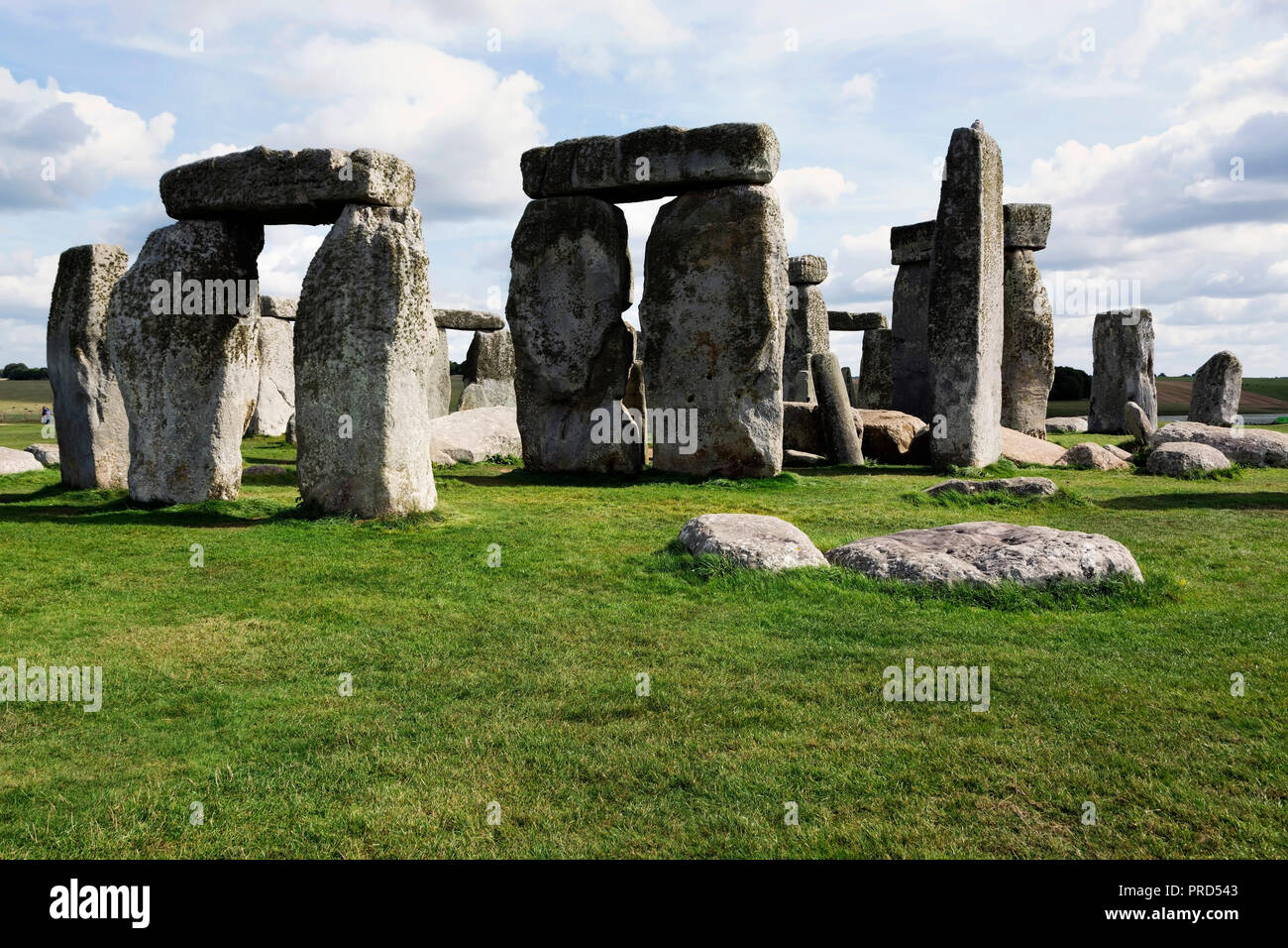 Stonehenge is a prehistoric monument in Wiltshire. ( United Kingdom ) Stock Photo