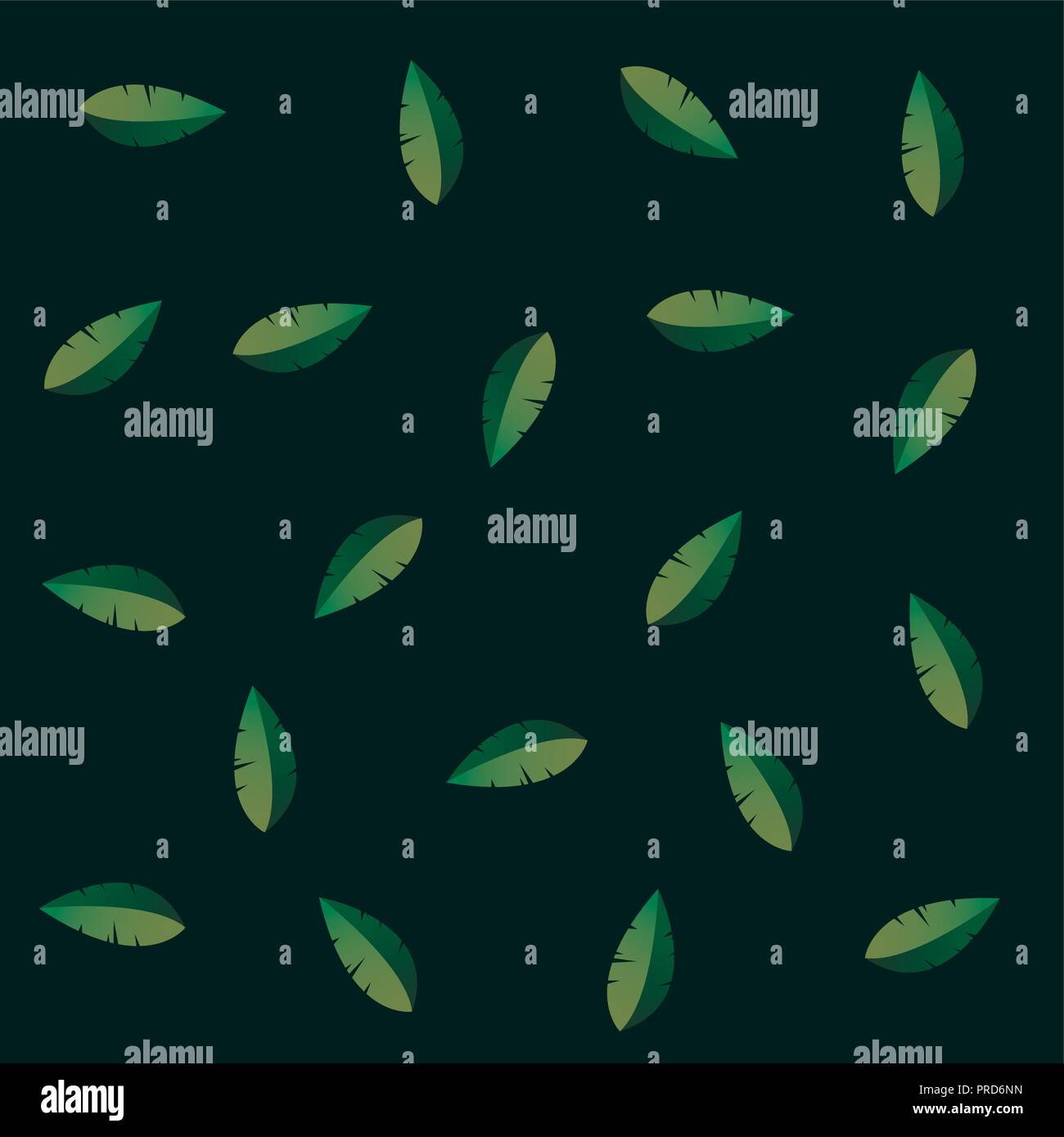 leaves tropical palm green background vector illustration Stock Vector ...