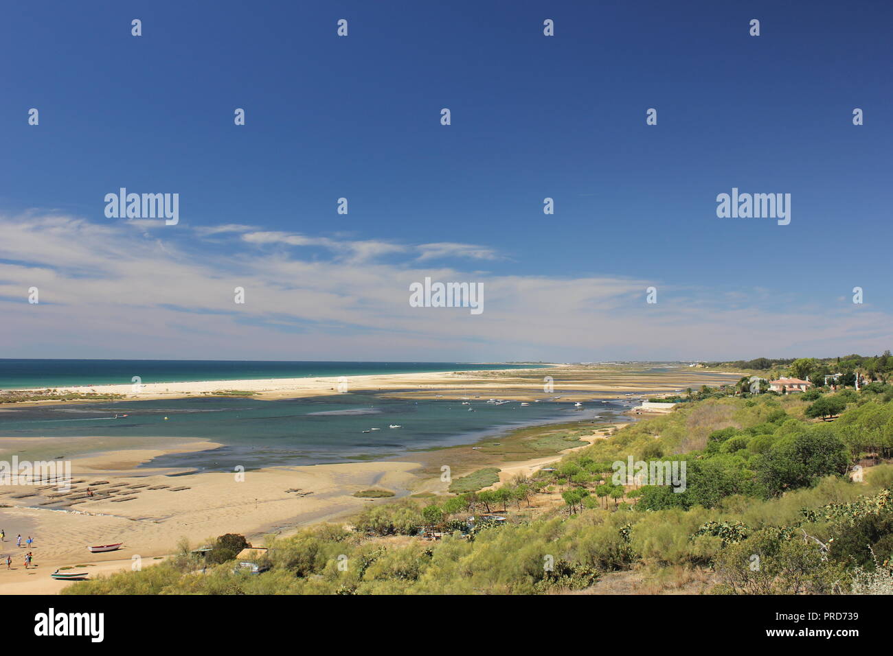 Cacela Velha Beach, Algarve - Portugal Stock Photo