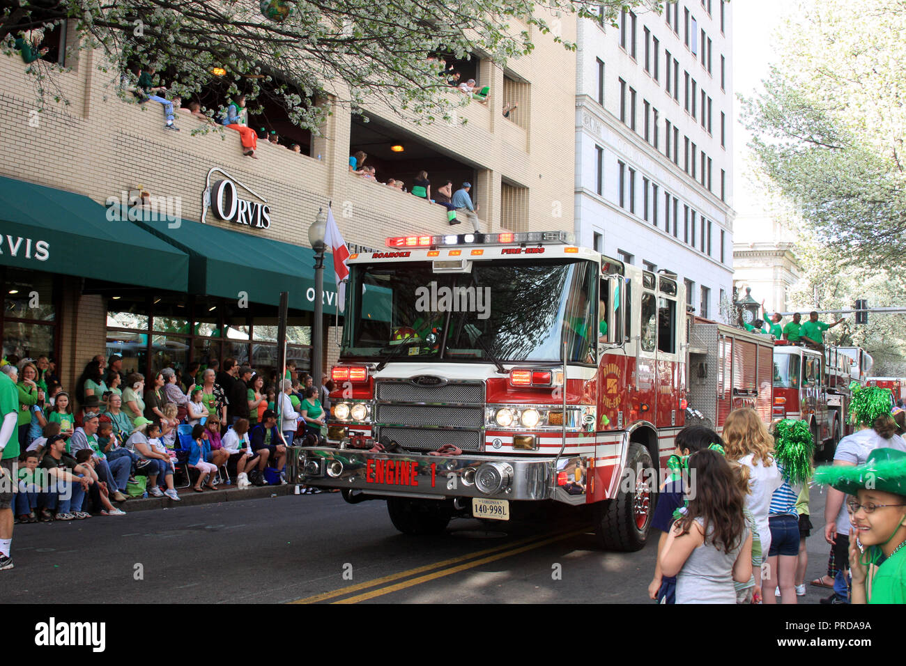 will the st patricks day parade in roanoke be on tv