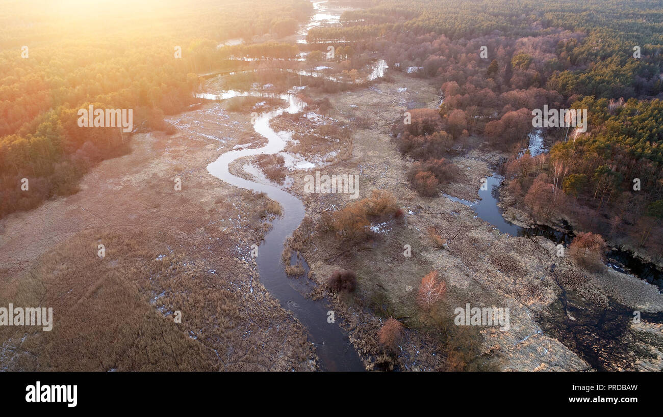 Yellow river delta aerial hi-res stock photography and images - Alamy