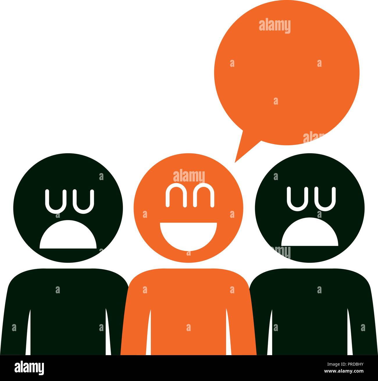 group of people with speech bubbles vector illustration design Stock ...
