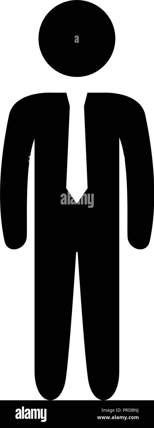 businessman figure silhouette icon vector illustration design Stock ...