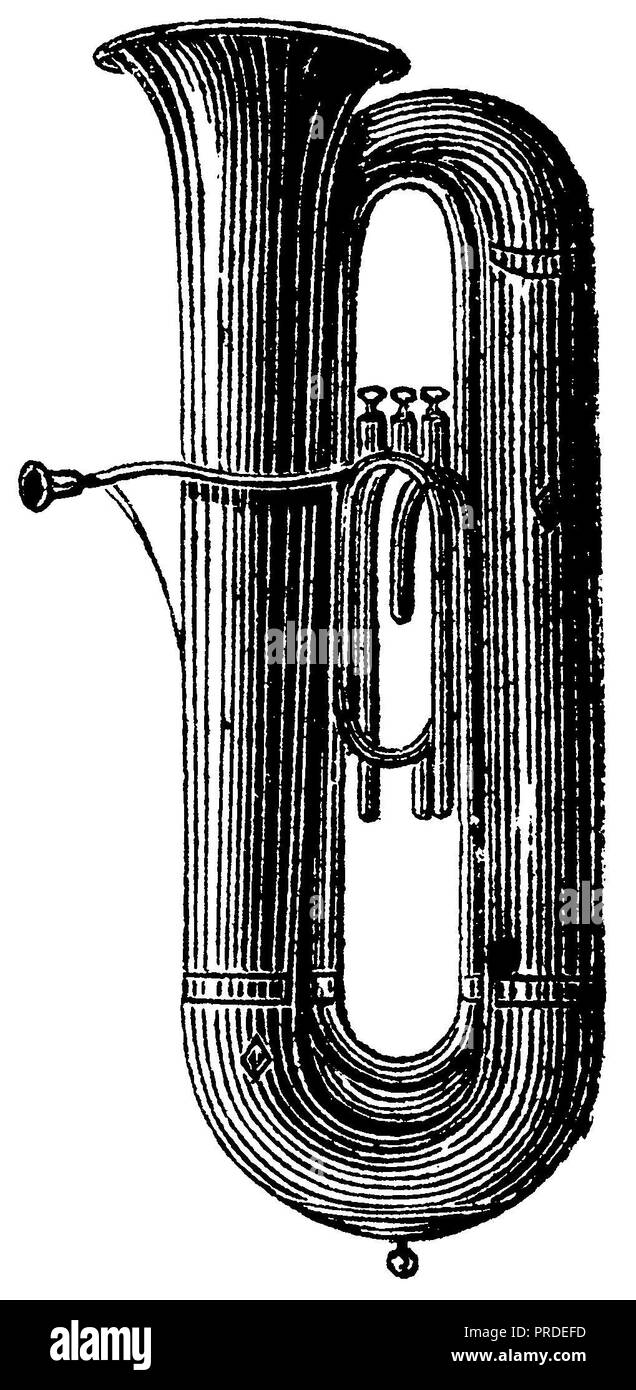 Heavy double bass, 1874 Stock Photo Alamy