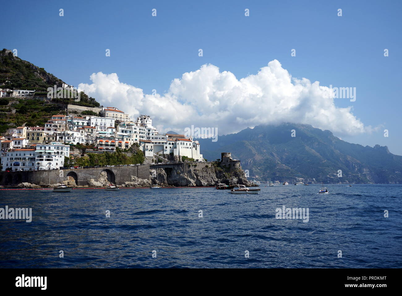 Amalfi coast Italy Stock Photo