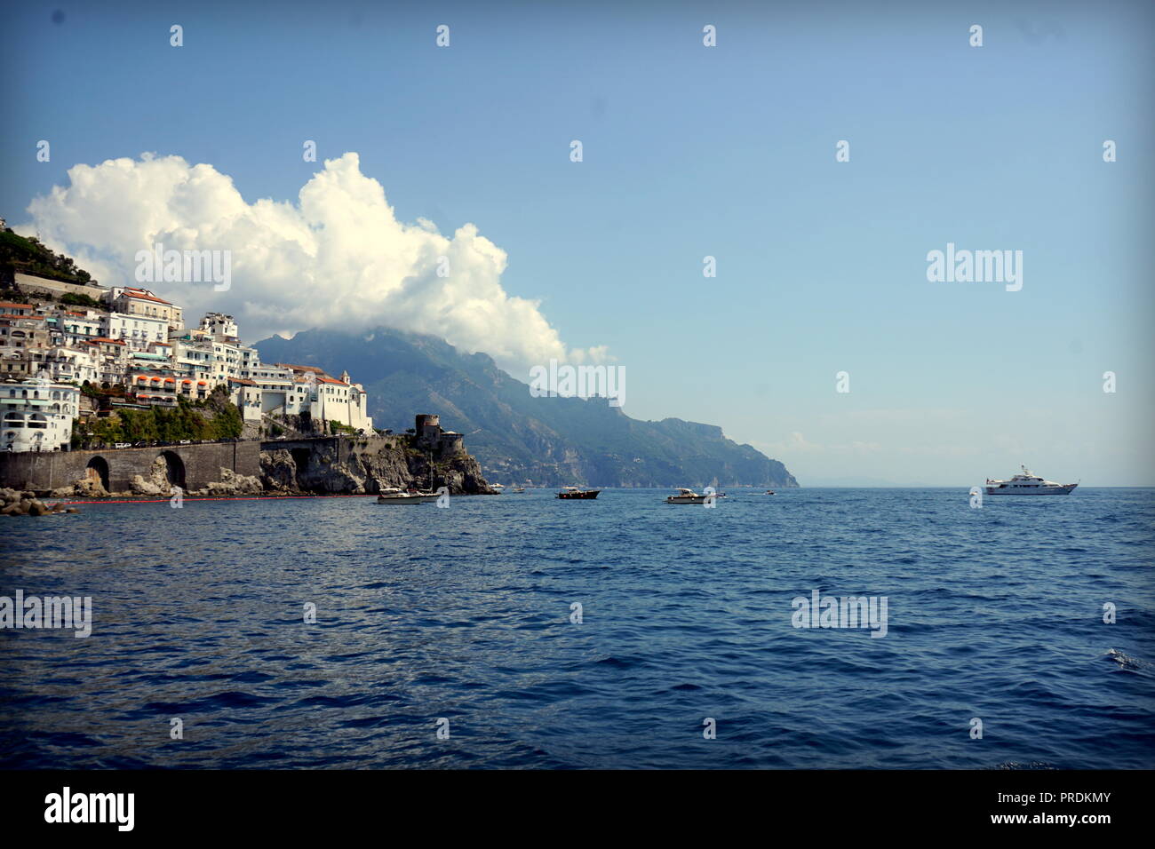 Amalfi coast Italy Stock Photo
