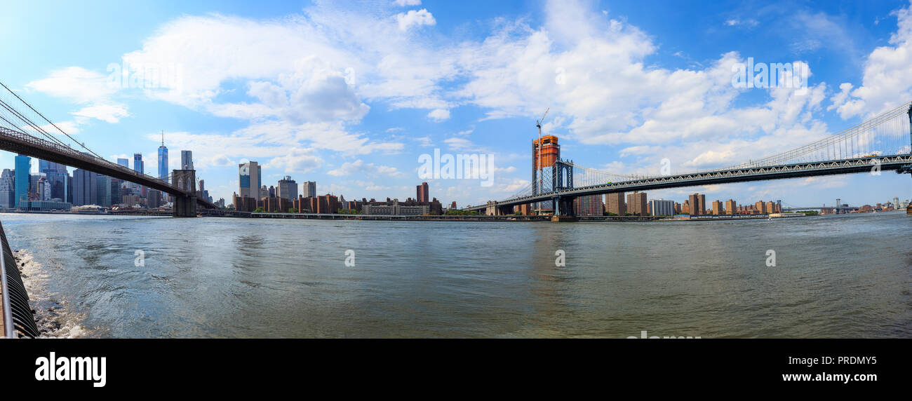 Panoramic view on brooklyn hi-res stock photography and images - Alamy